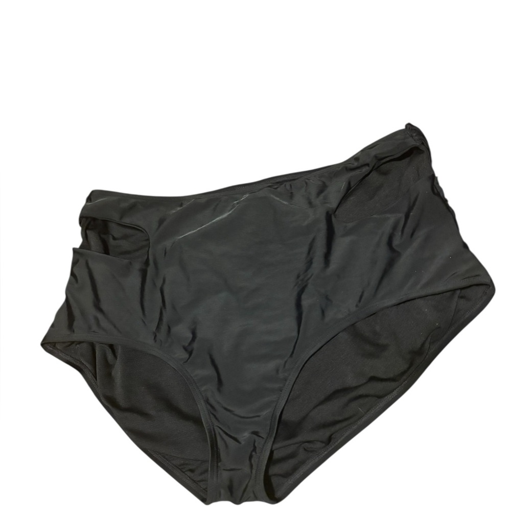 Gabifresh x Swimsuits for All Black High Waisted Swim Bottoms Size 24